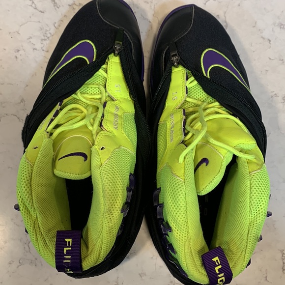 Nike Air Zoom Flight The Glove Lakers Payton Sz 11.5 - Picture 11 of 17